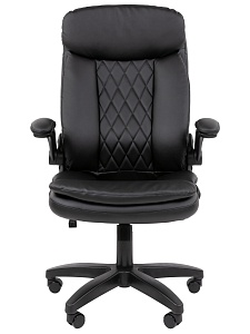 Офисное кресло CHAIRMAN 533, экокожа, черный